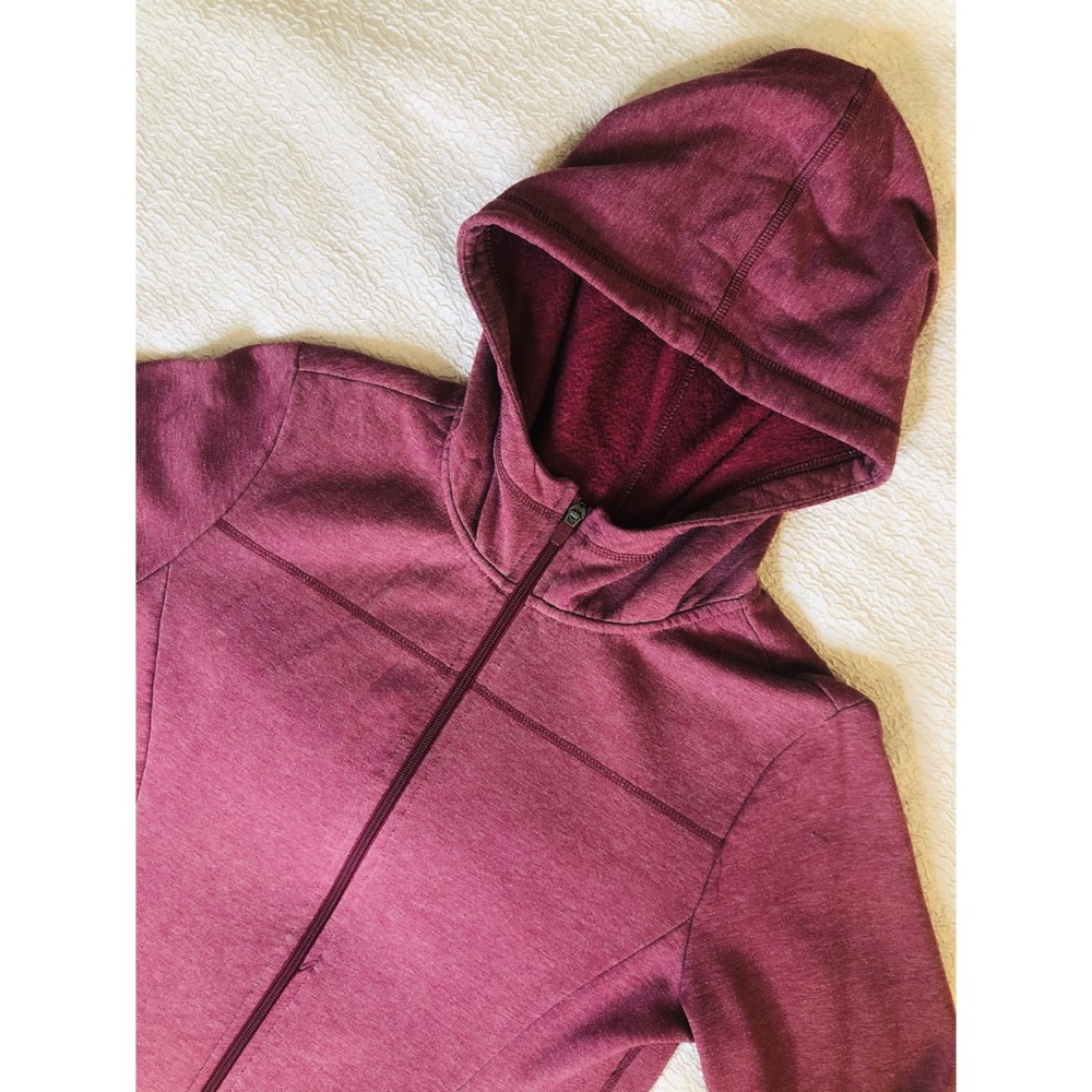 Y2K Zip Up Fleece Hoodie with Thumb Holes. - Picture 2 of 9